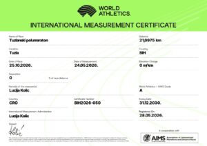 Certifikat staze BIH2026-050